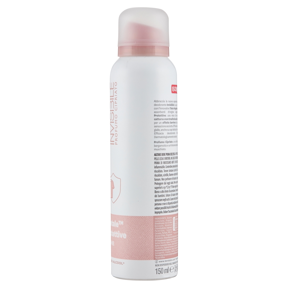 Borotalco Invisibile Profumo Cipriato Deo Spray 150 ml